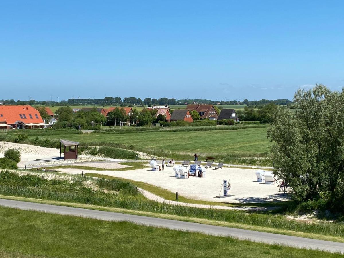Ferienhaus Sieglinde Mit Deichblick Emden Eksteriør billede